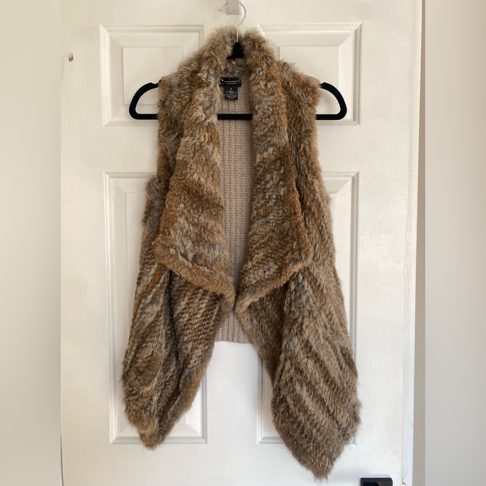 Fur & Cashmere Vest